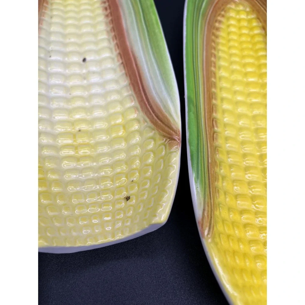 Corn On The Cob Dish Set 3 Pieces Corn Serving Dish Friendship Gift